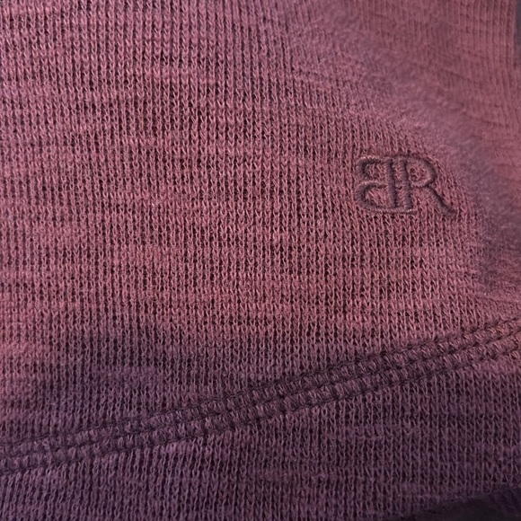 Banana Republic men’s maroon lightweight tight knit sweater size large - Picture 8 of 9